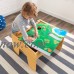 KidKraft 2-in-1 Activity Table With Board - Natural with 230 accessories included   550809382